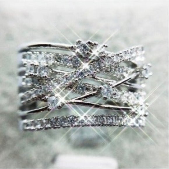 Jewelry - new 925 ENGAGEMENT diamond RING